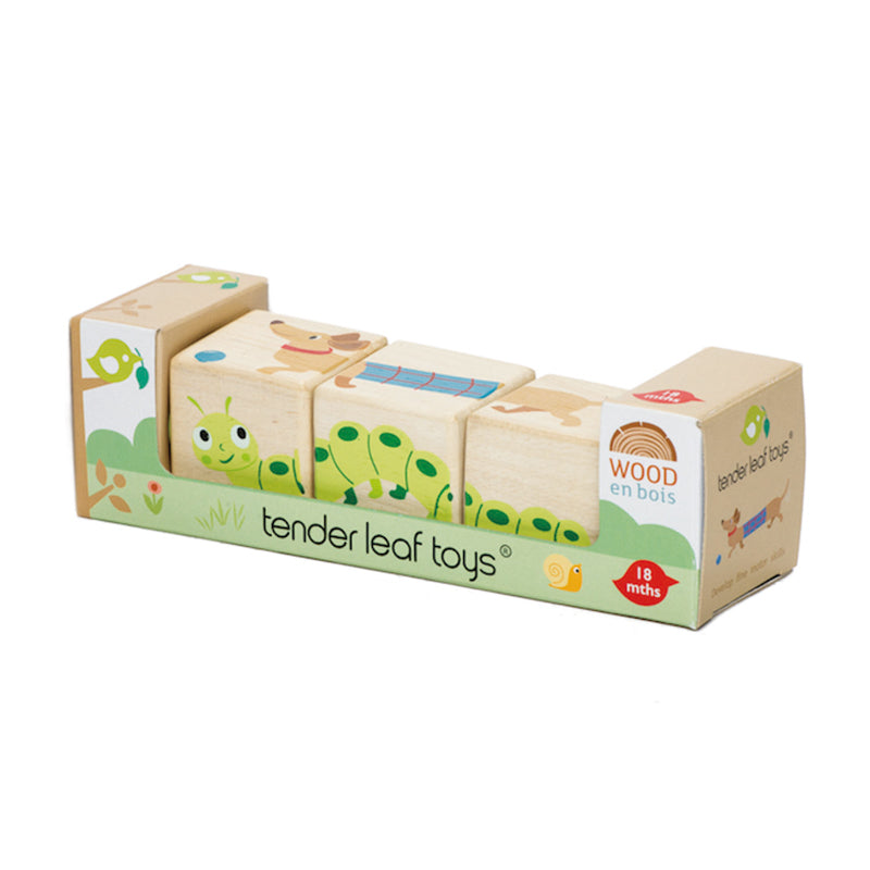 Tender Leaf Toys - Wooden Twisting Cubes