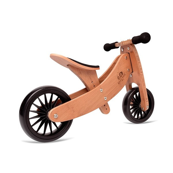 Kinderfeets - 2-in-1 Tiny Tot PLUS Tricycle & Balance Bike (Bamboo)