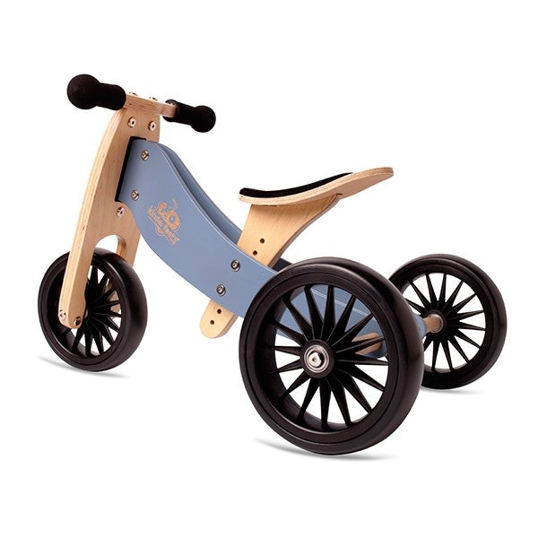 Kinderfeets - 2-in-1 Tiny Tot PLUS Tricycle & Balance Bike (Slate Blue)