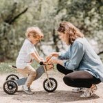 Load image into Gallery viewer, Kinderfeets - 2-in-1 Tiny Tot PLUS Tricycle &amp; Balance Bike (Slate Blue)
