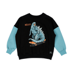 Load image into Gallery viewer, Rock Your Baby - Godzilla Skate Sweatshirt
