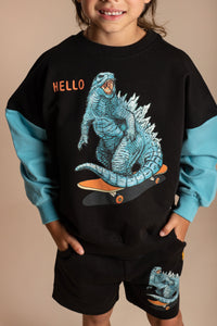 Rock Your Baby - Godzilla Skate Sweatshirt