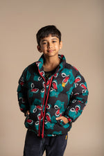 Load image into Gallery viewer, Rock Your Baby - Dino Puff Padded Jacket

