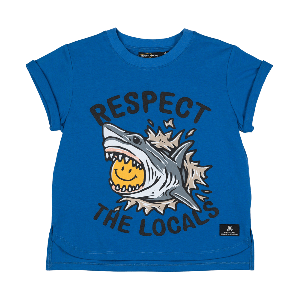 Rock Your Baby - Respect The Locals Short Sleeve T-Shirt Boxy Fit