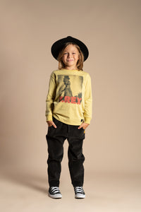 Rock Your Baby - T-Rex Long Sleeve Boxy Fit T-Shirt