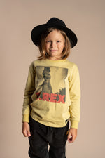 Load image into Gallery viewer, Rock Your Baby - T-Rex Long Sleeve Boxy Fit T-Shirt
