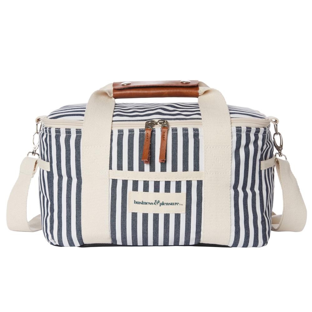 Business & Pleasure Co - The Premium Cooler Bag - Lauren's Navy Stripe