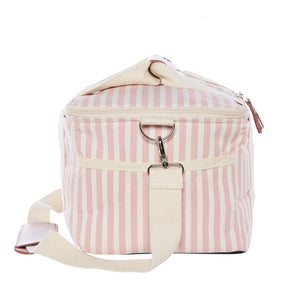 Business & Pleasure Co - The Premium Cooler Bag - Lauren's Pink Stripe