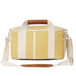 Load image into Gallery viewer, Business &amp; Pleasure Co - The Premium Cooler Bag - Vintage Yellow Stripe
