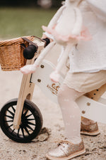 Load image into Gallery viewer, Kinderfeets - 2-in-1 Tiny Tot PLUS Tricycle &amp; Balance Bike (White)
