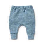 Load image into Gallery viewer, Wilson &amp; Frenchy - Organic Waffle Slouch Pant - Bluestone
