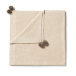 Load image into Gallery viewer, Wilson &amp; Frenchy - Knitted Fleck Blanket - Oatmeal Melange
