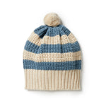 Load image into Gallery viewer, Wilson &amp; Frenchy - Knitted Stripe Hat - Bluestone
