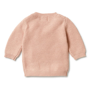 Wilson & Frenchy - Knitted Cable Jumper - Rose