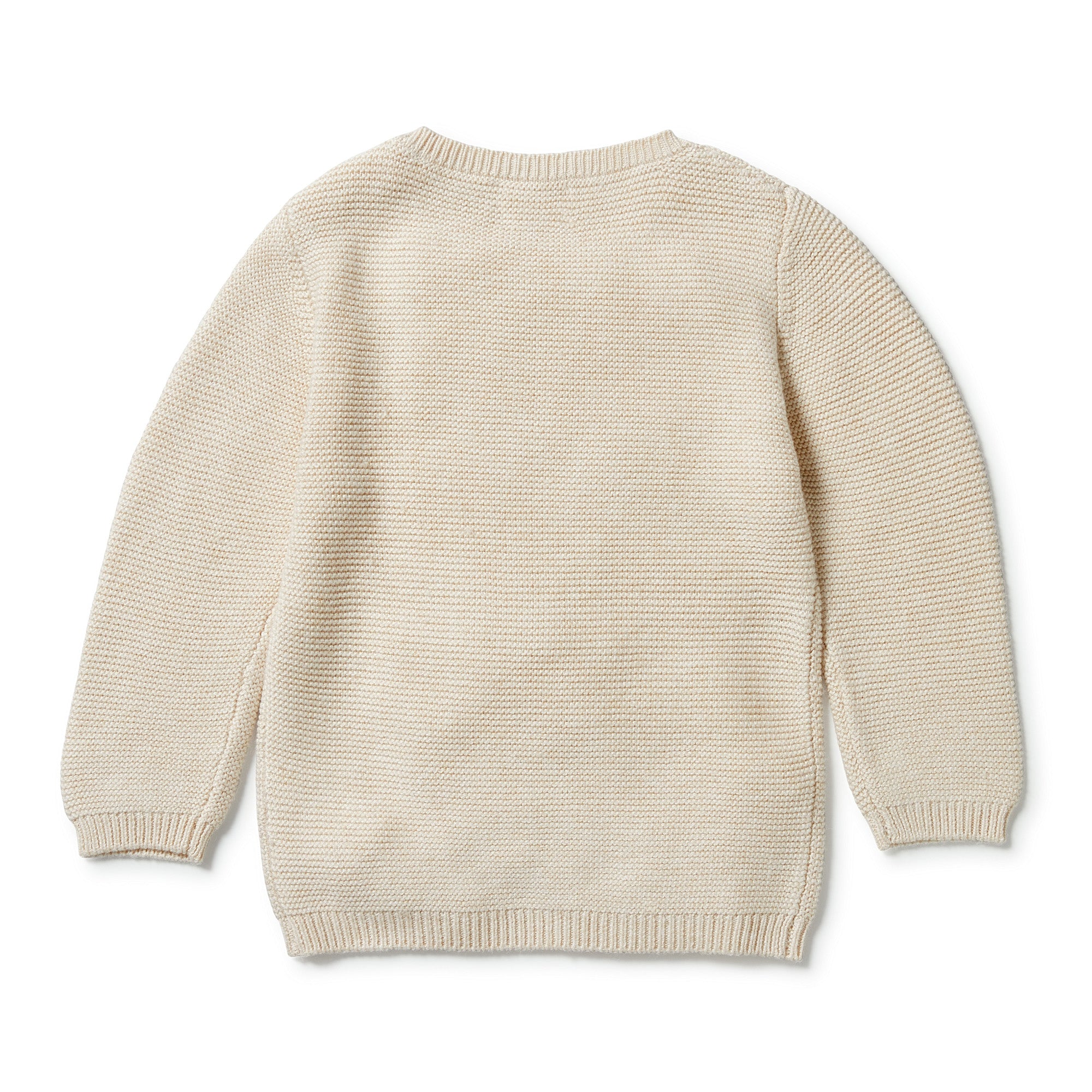 Wilson & Frenchy - Knitted Cable Jumper - Sand Melange (3 Yrs)