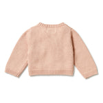 Load image into Gallery viewer, Wilson &amp; Frenchy - Knitted Ruffle Cardigan - Rose

