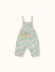 Goldie + Ace - Winnie Linen Overalls (Ditzy Daisy)