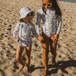 Load image into Gallery viewer, Bebe - Eden Long Sleeve Sunsuit
