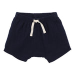 Load image into Gallery viewer, Bebe - Navy Crinkle Shorts
