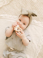 Load image into Gallery viewer, OB Designs - Blush Pink Eco-Friendly Teether / Organic Beechwood Silicone Toy

