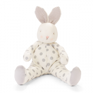 Big Buddy Bunny - Bloom Grey Polka Dots