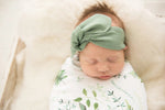 Load image into Gallery viewer, Snuggle Hunny Kids - Olive Topknot Headband

