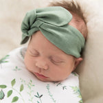 Load image into Gallery viewer, Snuggle Hunny Kids - Olive Topknot Headband
