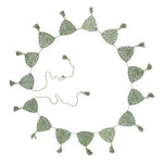 Load image into Gallery viewer, OB Designs - Sage Crochet Bunting Flag
