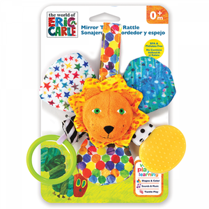 Mirrored Teether Rattle (Lion)
