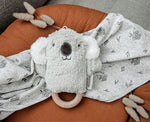 Load image into Gallery viewer, OB Designs - Wooden Teether / Baby Rattle &amp; Teething Ring - Kelly Koala
